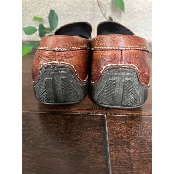 Cole Haan brown leather loafers size 10